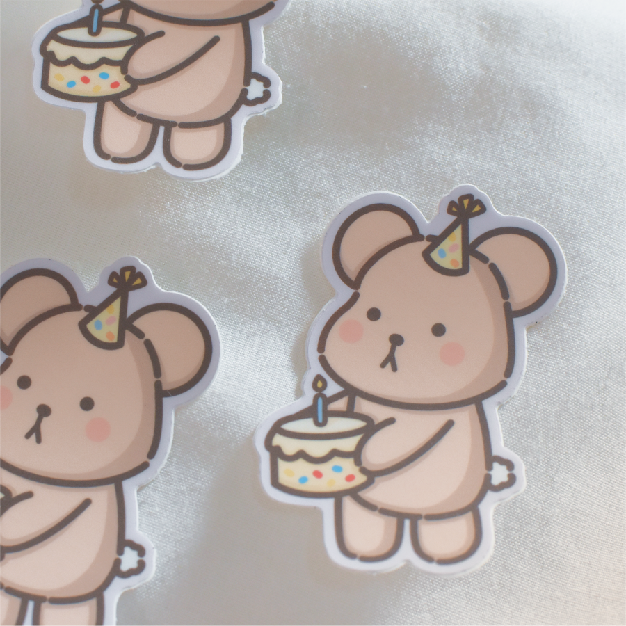 Birthday Taro Sticker