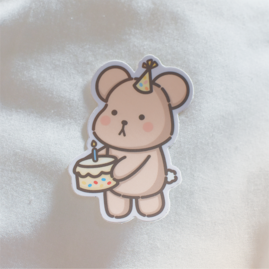 Birthday Taro Sticker
