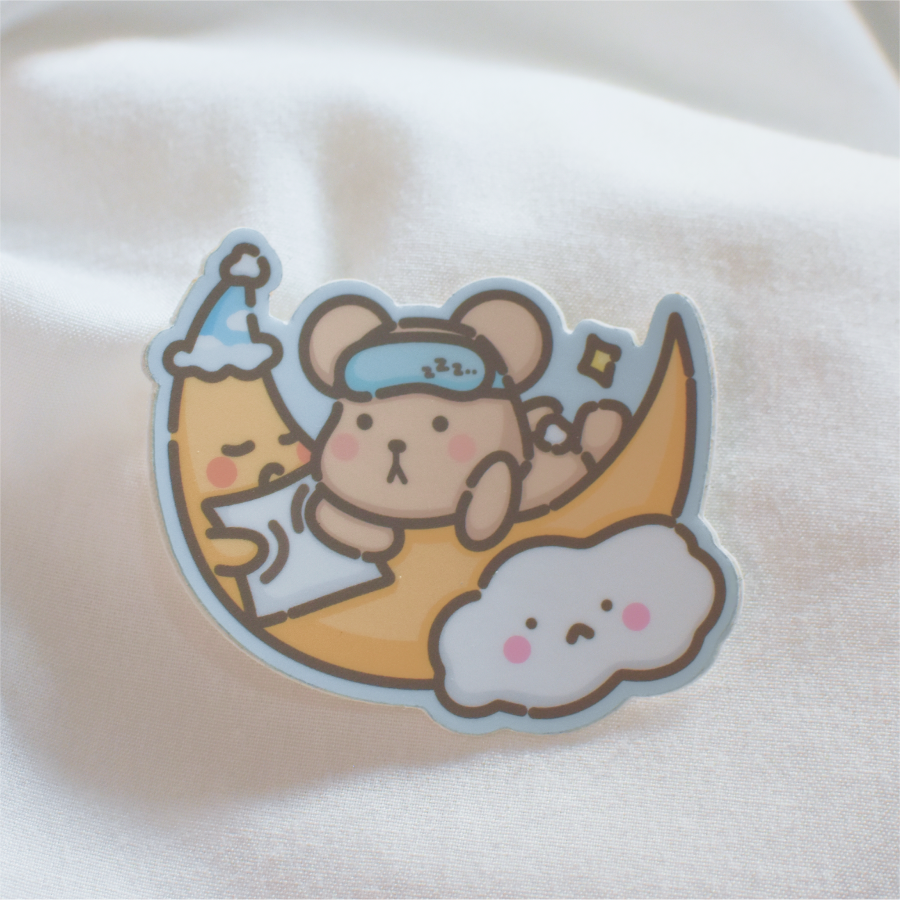 Goodnight Taro Sticker
