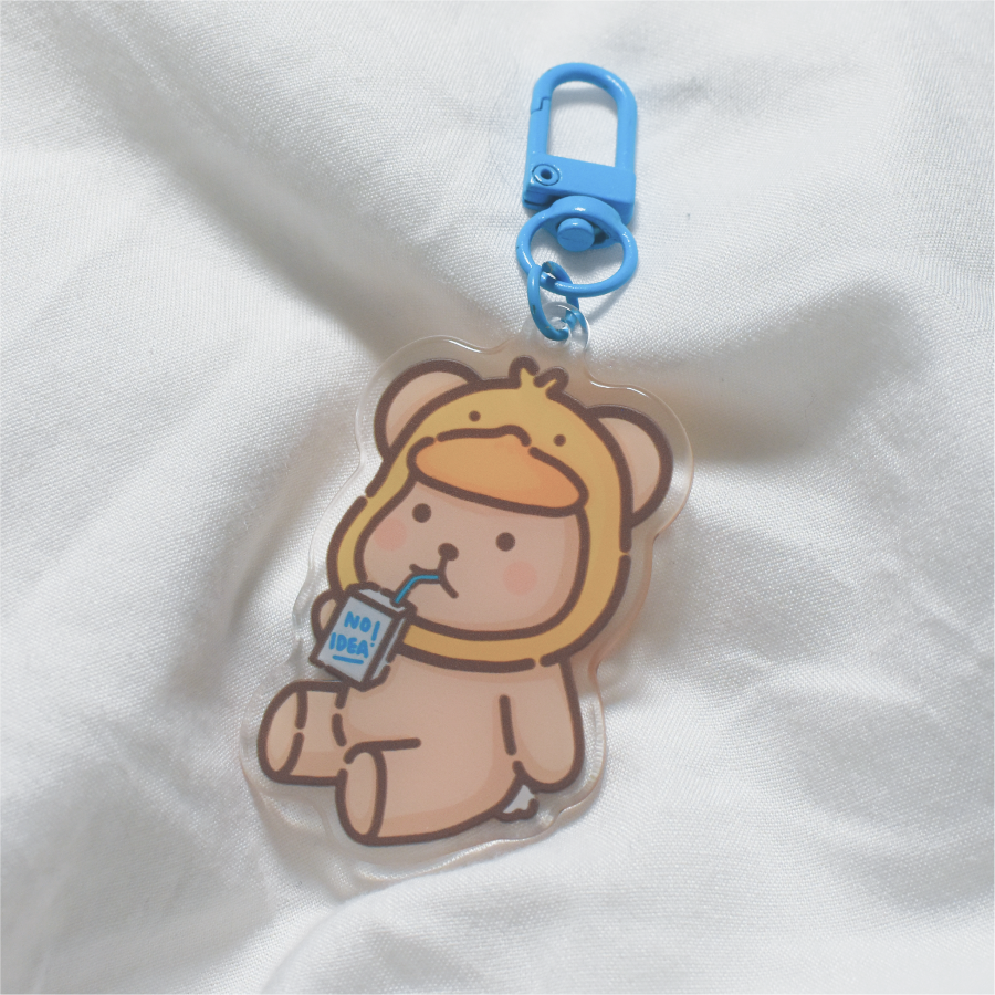 Dumb Duck Taro Acrylic Keychain