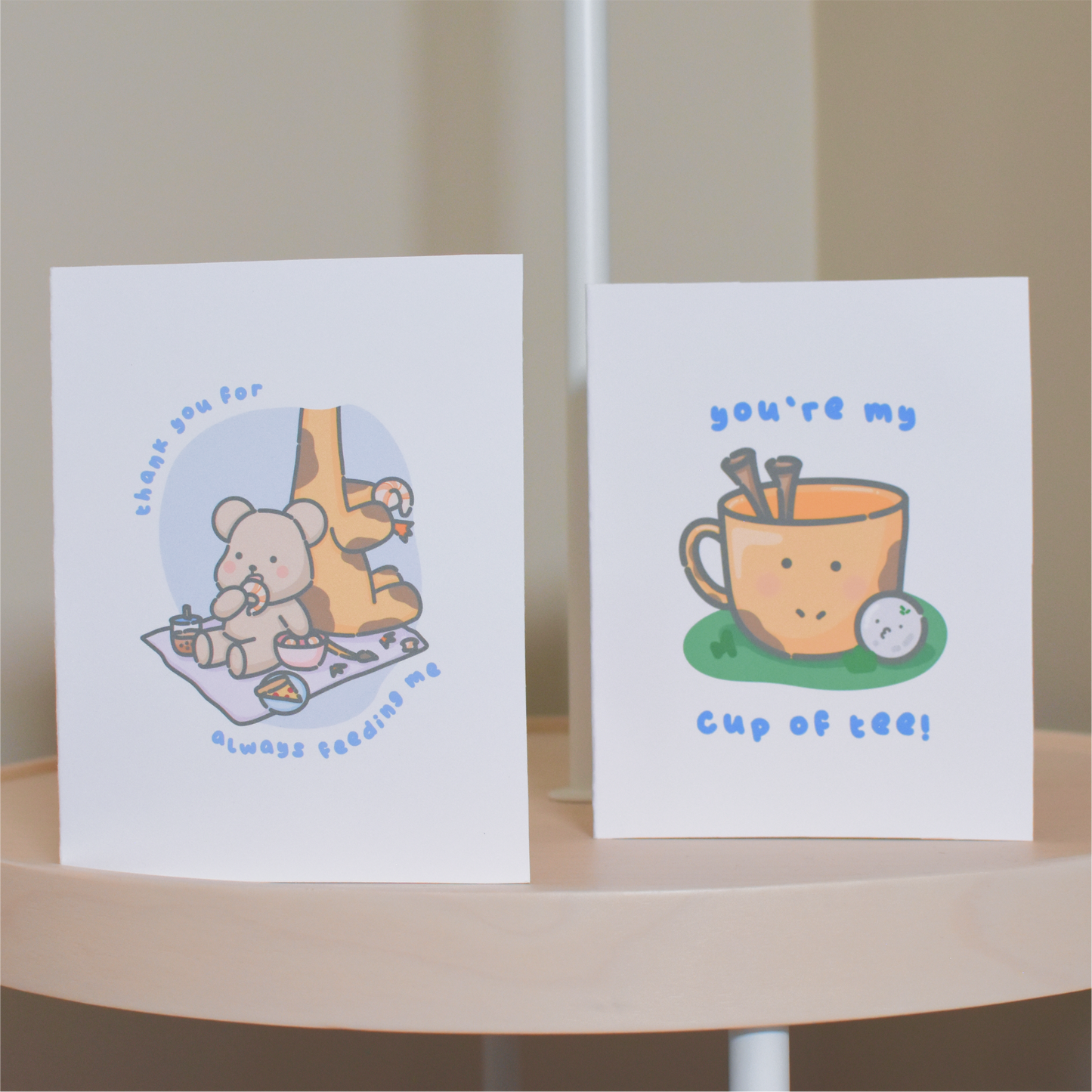 Thanks for Feeding Me Greeting Card