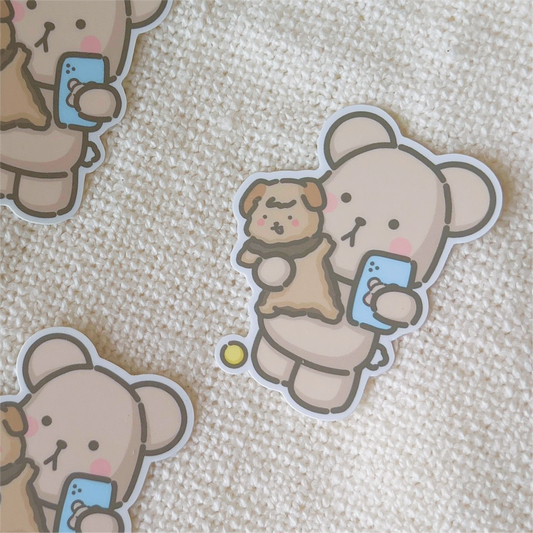 Selfie Taro Sticker