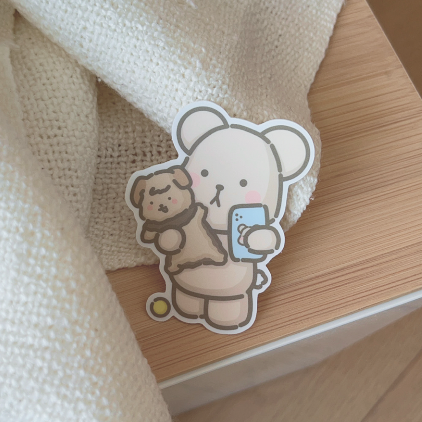 Selfie Taro Sticker