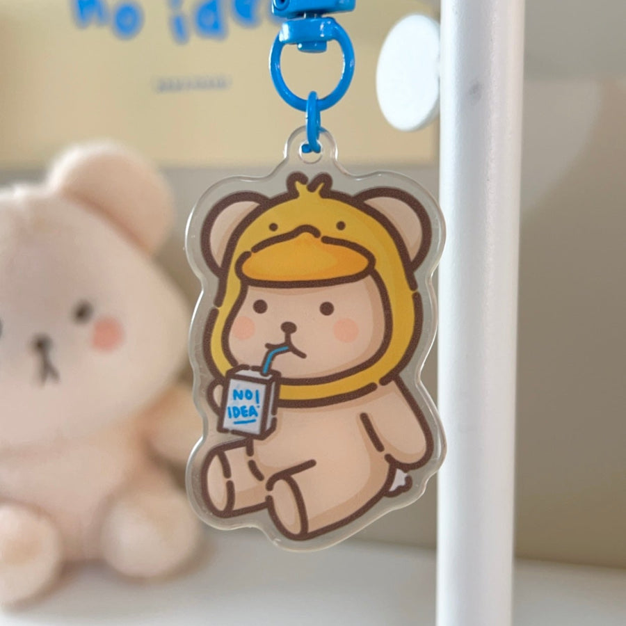 Dumb Duck Taro Acrylic Keychain