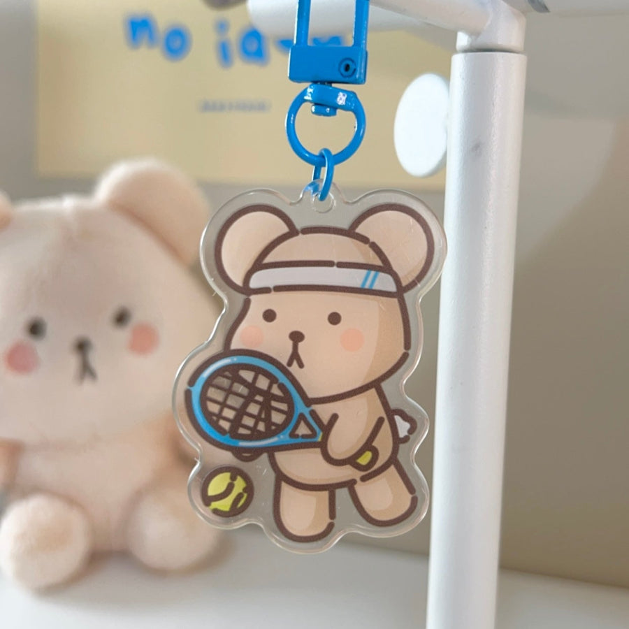 Tennis Taro Acrylic Keychain