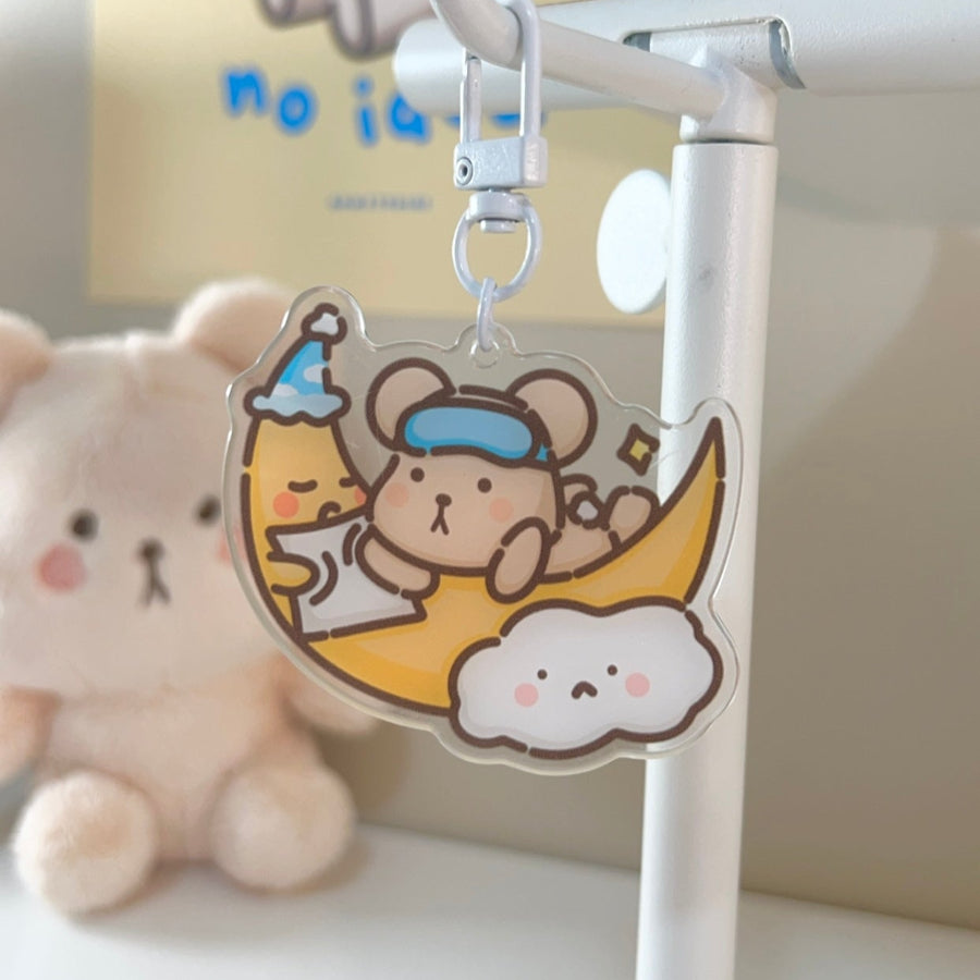 Goodnight Taro Acrylic Keychain