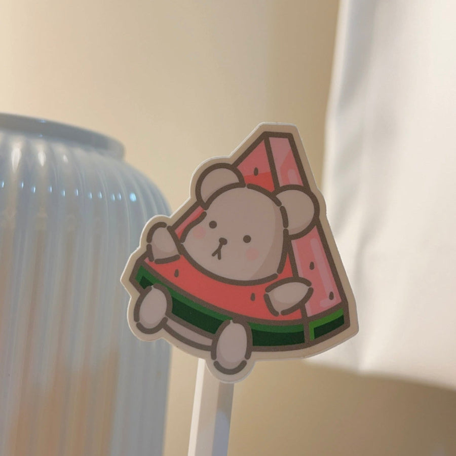 Watermelon Taro Sticker