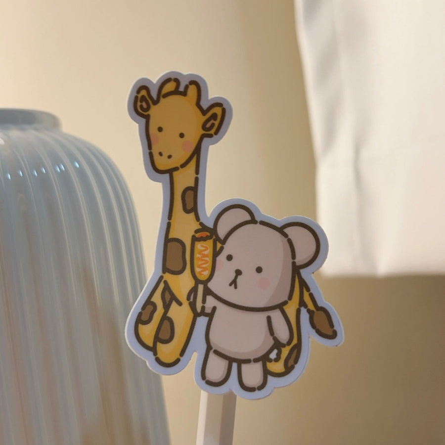 Corndog Friends Sticker