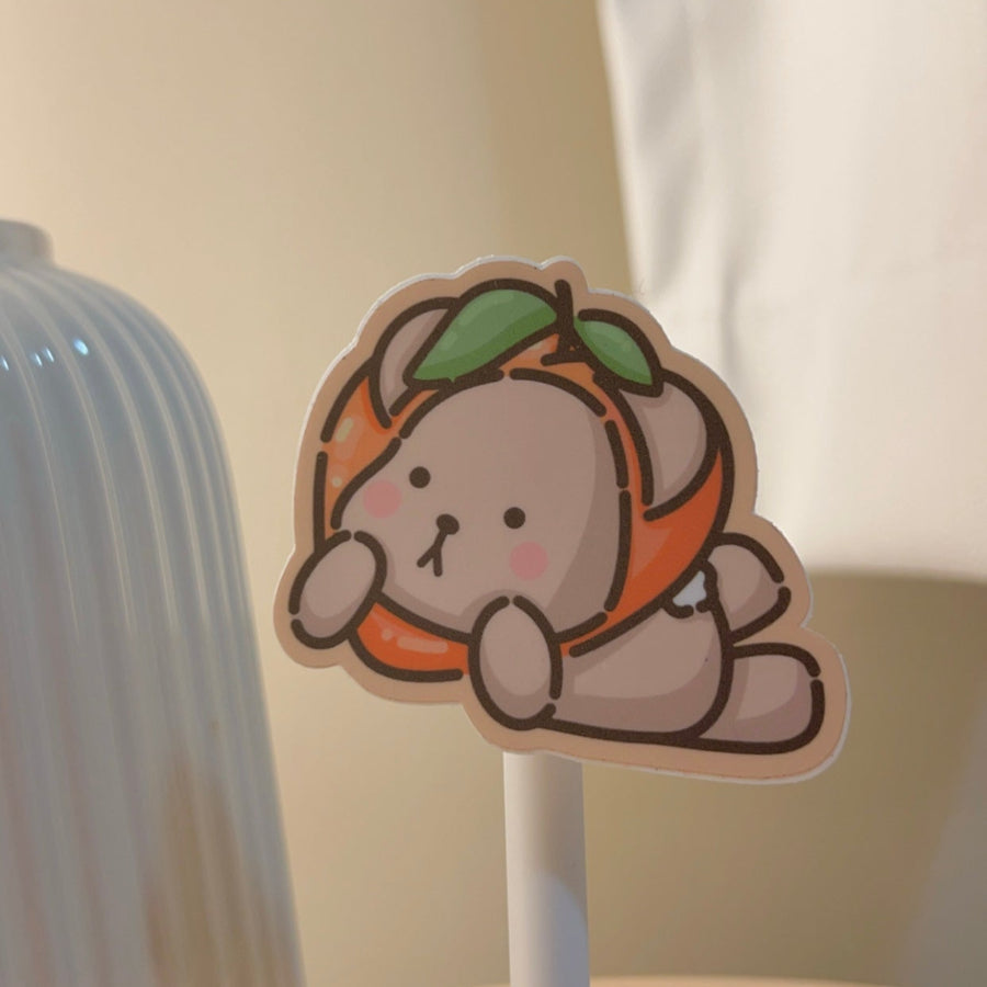 Peach Taro Sticker