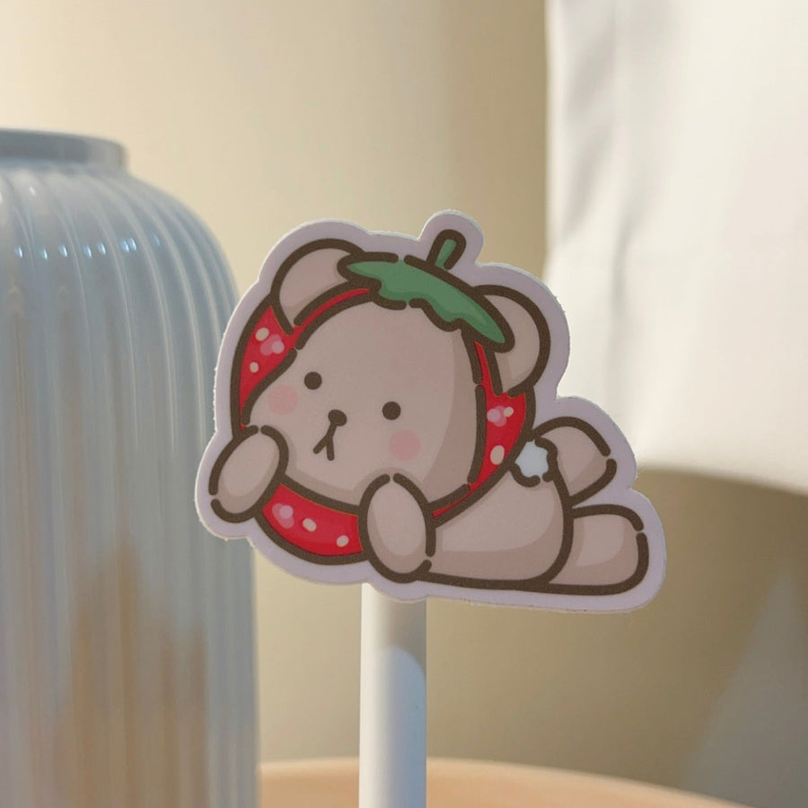 Strawberry Taro Sticker