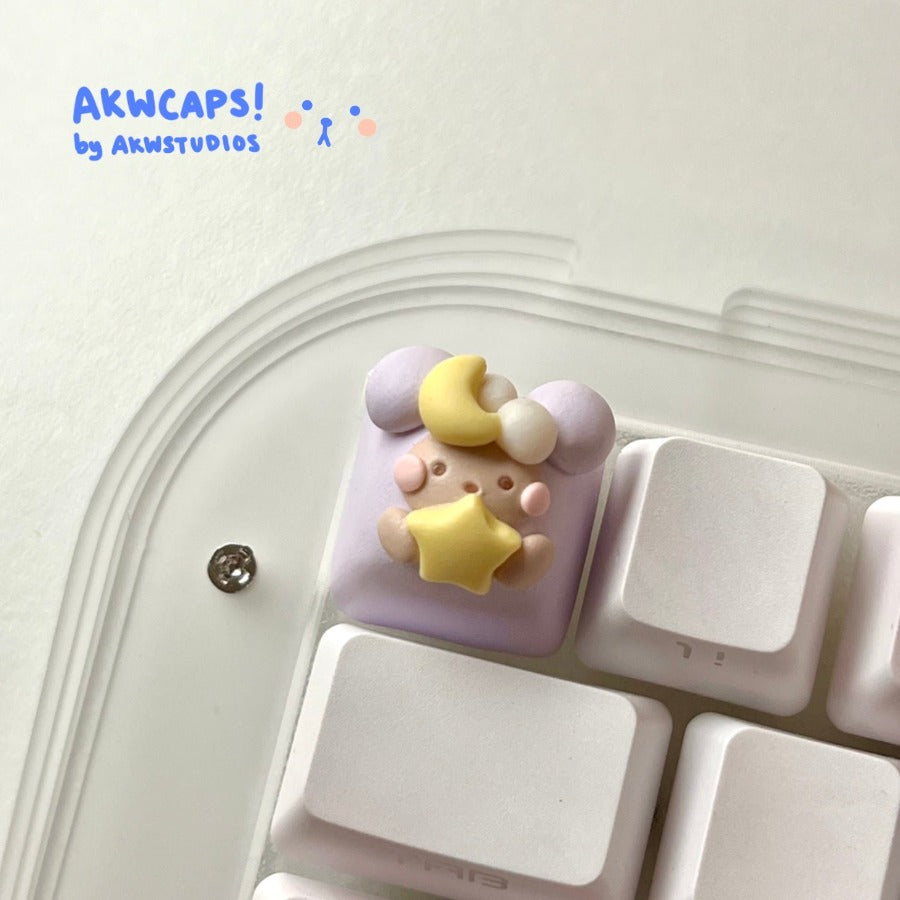 Goodnight Taro Artisan Keycap