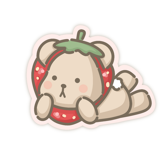 Strawberry Taro Sticker