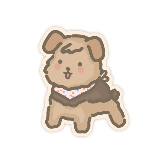 Donut the Dog Sticker