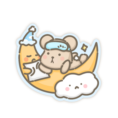 Goodnight Taro Sticker