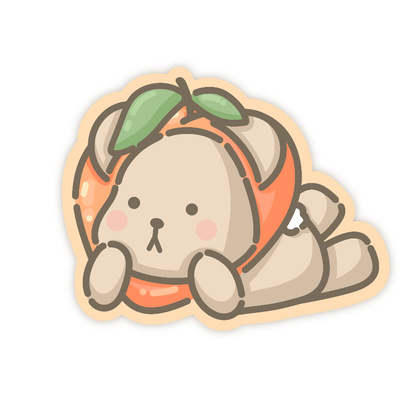 Peach Taro Sticker