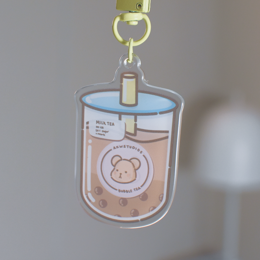 Bubble Tea Acrylic Keychain