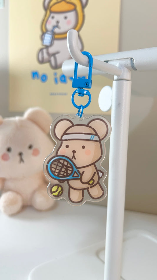 Tennis Taro Acrylic Keychain