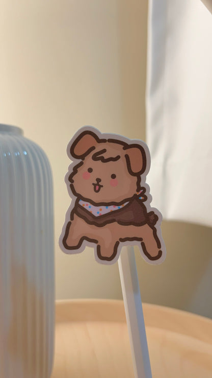 Donut the Dog Sticker