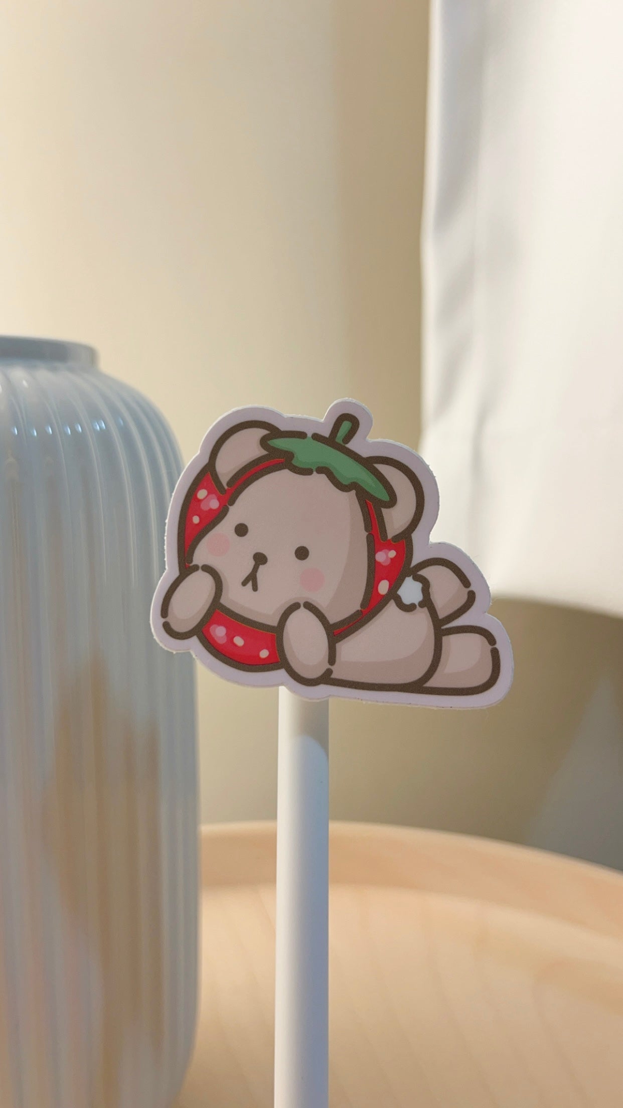 Strawberry Taro Sticker