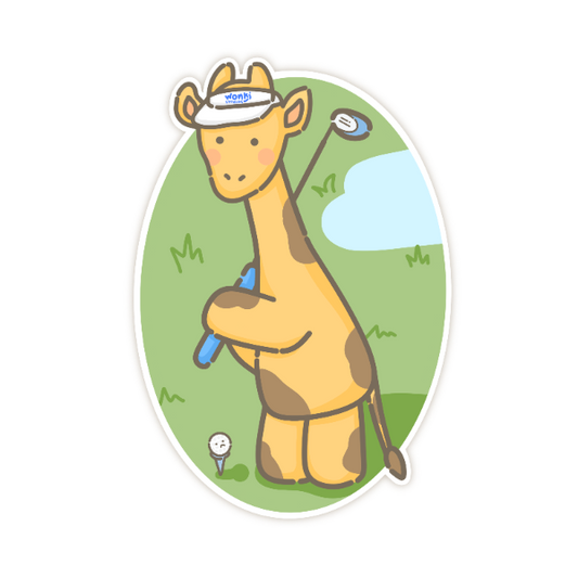 Golfer Noodle Sticker